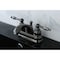 Kingston Brass NB2600KL 4" Centerset Bathroom Faucet, Black Stainless Steel NB2600KL - alternate 3